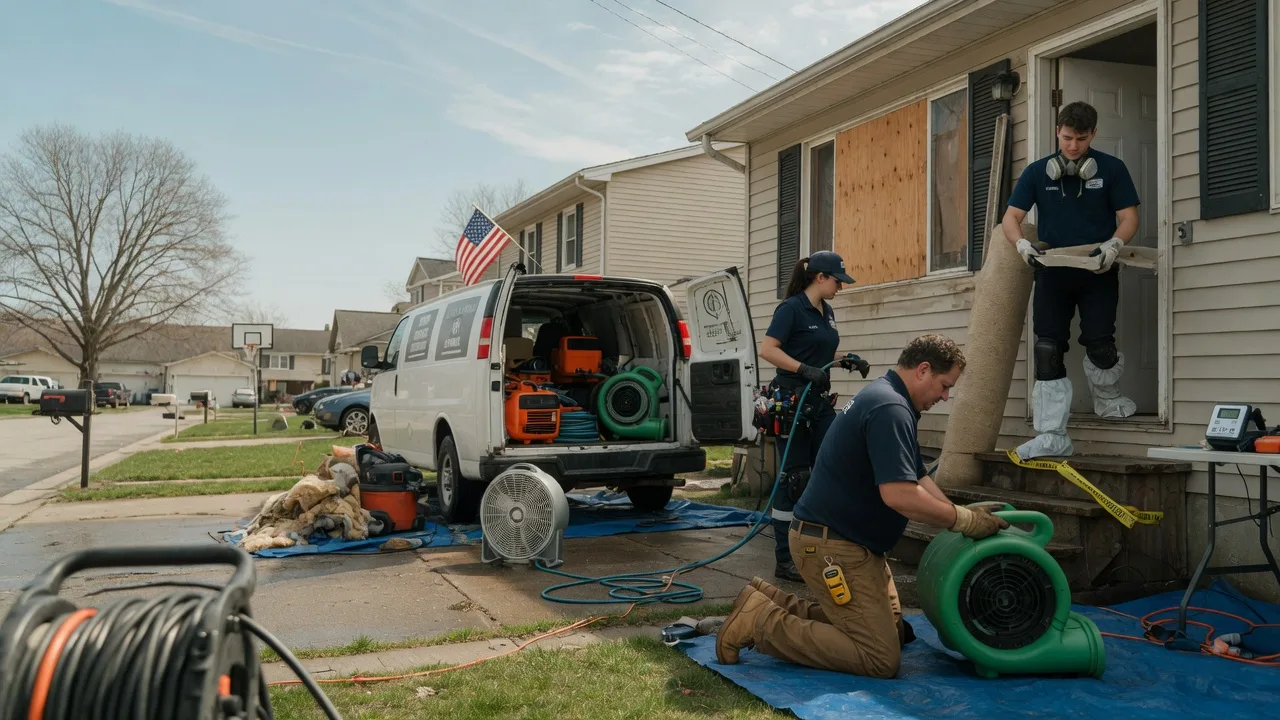 Water Damage Restoration in Gorin, MO near me